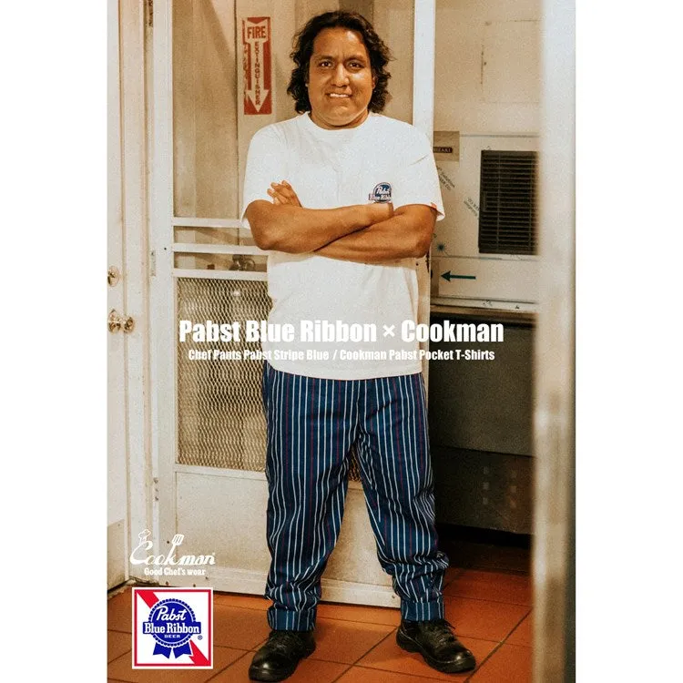 Cookman T-shirts - Pabst Pocket : White